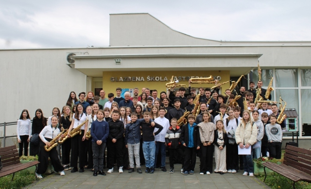 Škola saksofona – glazbeni zaštitni znak Jaske