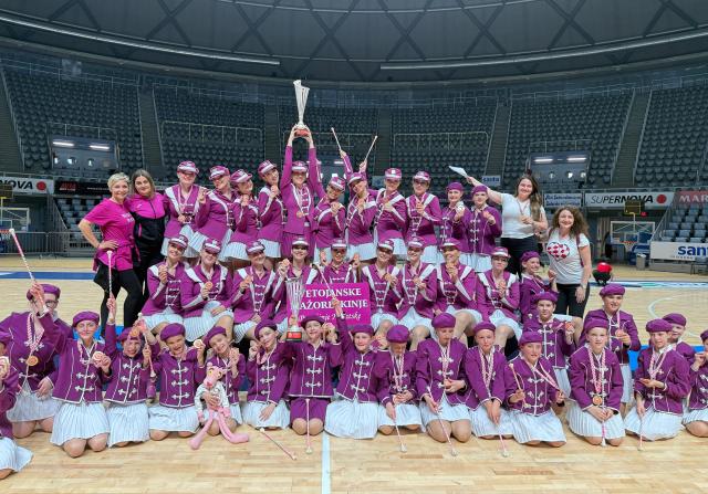 Velik uspjeh Svetojanskih mažoretkinja na državnom prvenstvu u Zadru