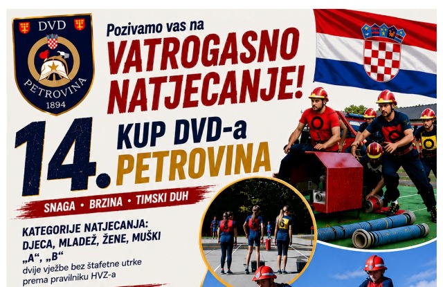 Vatrogasno natjecanje 14. KUP DVD-a Petrovina