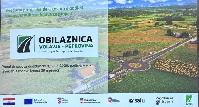 Kreće izgradnja obilaznice Volavje – Petrovina