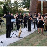 U perivoju dvorca Erdödy održan koncert Međunarodnoga omladinskog orkestra saksofona