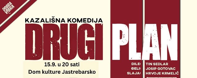 PRETPREMIJERA PREDSTAVE ‘DRUGI PLAN’ U DOMU KULTURE JASKA